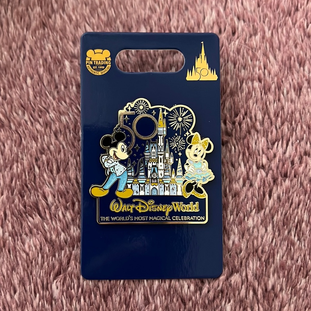 Disney 50th Anniversary Trading Pin